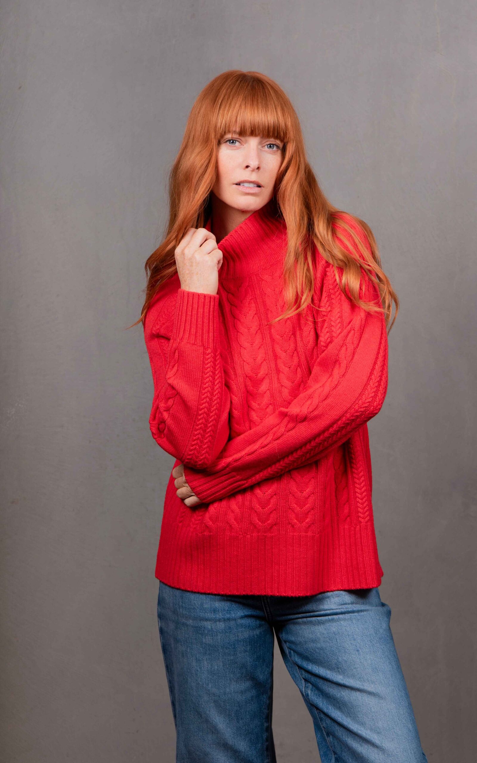 BL6611 Cable Raglan Pullover Cayenne (3)