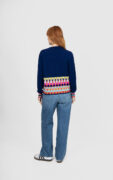 BL6638 Jacquard Check Border Pullover Carbon Blue (4)_LOW-RES