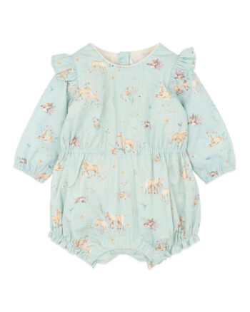 Bebe Winnie Ls Woven Romper