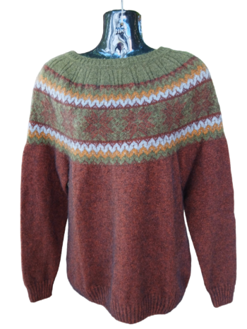 Noble Wilde Possum Merino Norwdarn Sweater