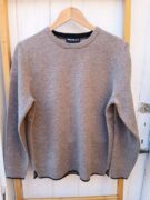 Bromley Contrast Trim Pullover - Latte