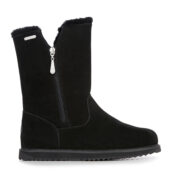 Emu Gravelly Waterproof Sheepskin Boots Black