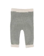 Bebe Otto Stripe Organic Knitted Leggings