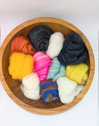 Wool Roving Mixed Pack 100g - Merge