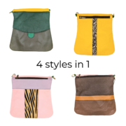Soruka Greta Leather Handbag - Mustard