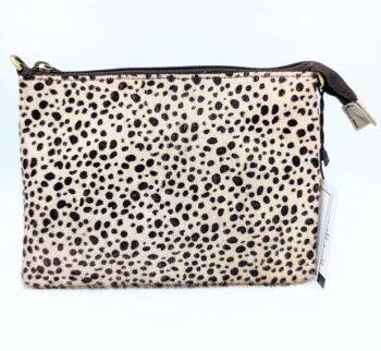 Soruka Cindy Leather Handbag/Clutch - Small Spots