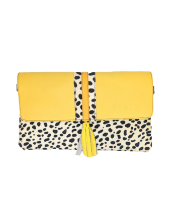 Soruka Marianne Leather Handbag - Mustard