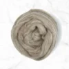 Polwarth Wool Roving 100g - Natural Grey