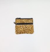 Soruka Ari Leather Pouch - Deer Print