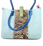 Soruka Bianca Leather Handbag - Mint