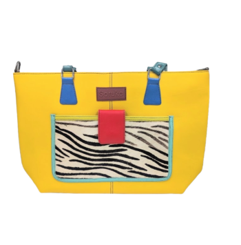 Soruka Temis Leather Shoulder Bag - Mustard