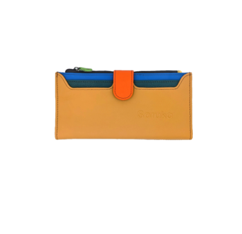 Soruka Janet Leather Wallet - Mustard