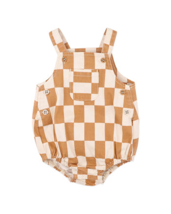 Fox & Finch Phoenix Checkerboard Overalls