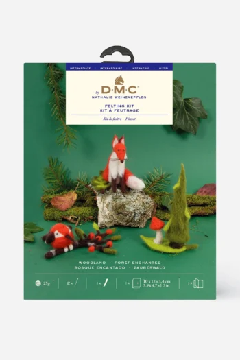 DMC Woodland Intermediate Needle Felting Kit