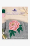 DMC Floral Embellishment Needle Felting Pattern Book